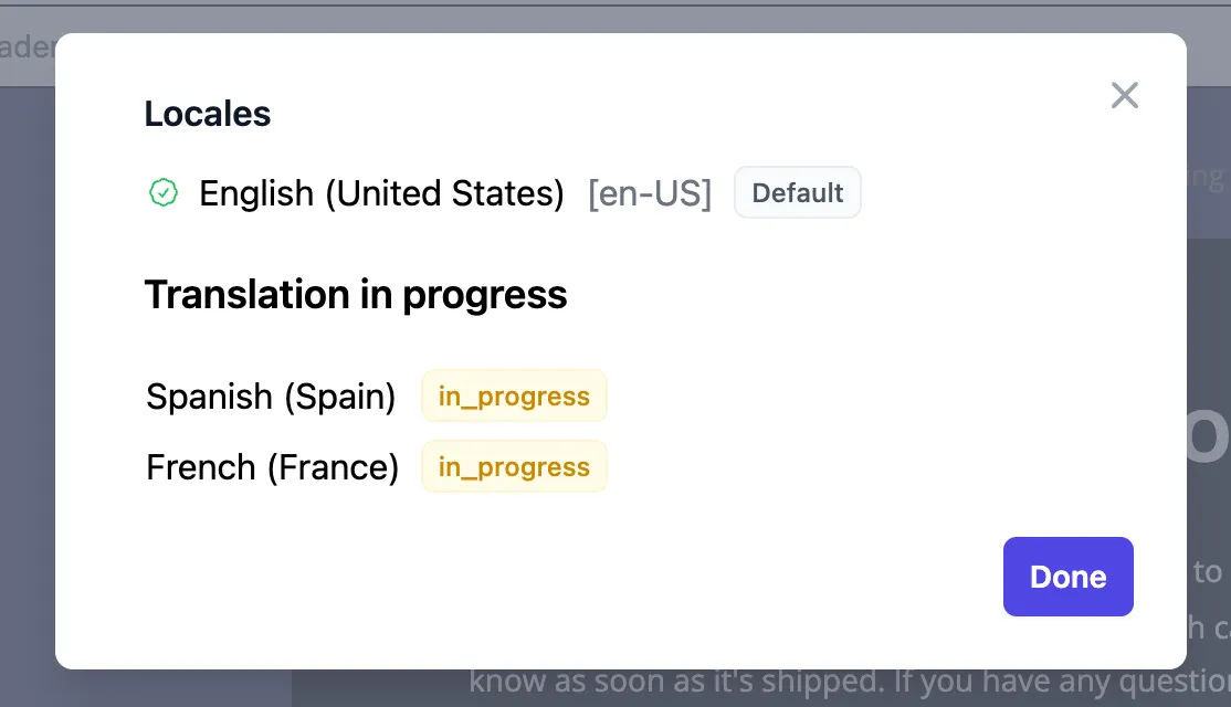 Translation in progress